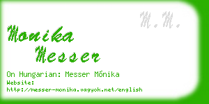 monika messer business card